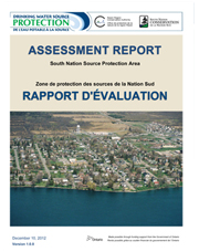 An image of the front cover of the South Nation Assessment Report